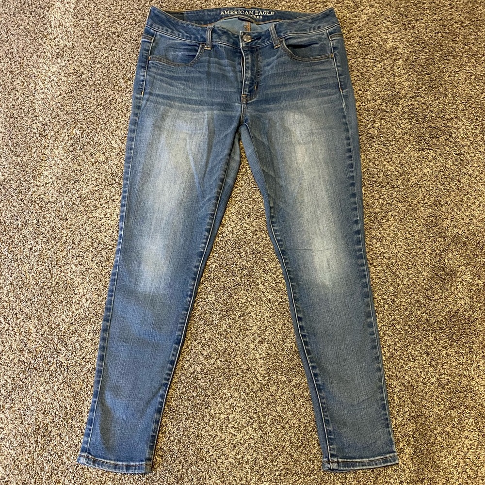 American Eagle Women’s Super Stretch Sz 8 Short Jegging